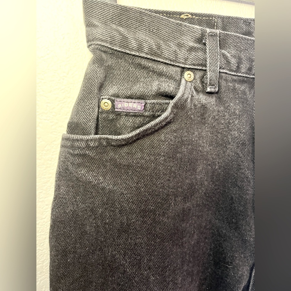 Rider by Lee Vintage High Waisted Jean - Black - 26x29